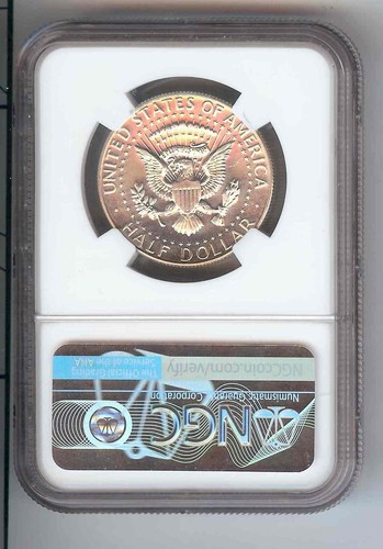 1967 Kennedy SMS Half Dollar NGC MS67 - Picture 2 of 2