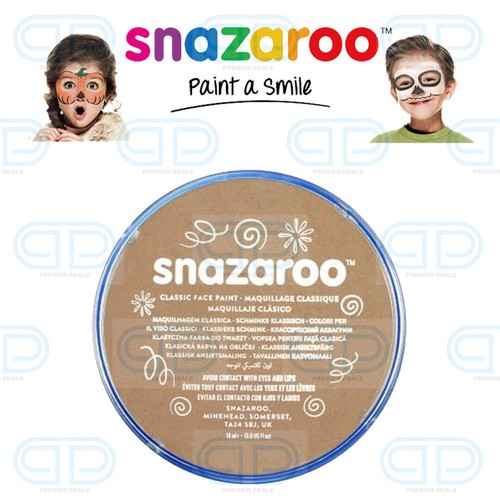 Snazaroo Face Paint & Body Make Up Many Colours Stage Fancy Dress Halloween 18ml - Picture 22 of 50