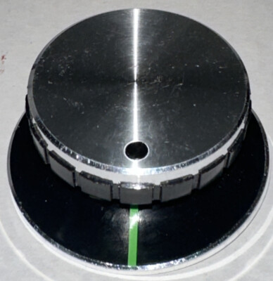 Generic Stereo Receiver Part Speaker Volume Function Knob Dial with Dot & Line