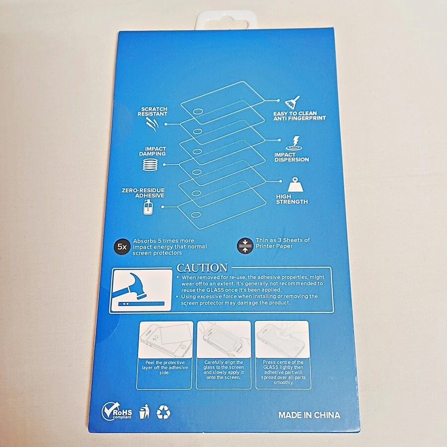 COMPRA 2 OBTÉN 1 GRATIS! Protector de pantalla de vidrio templado 3pk, Core Prime o Prevail LTE Foto 3 de 3