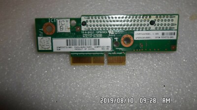 HP 539372-001 531621-001 Proliant DL160 G6 PCI-E x4 LP Riser Card 