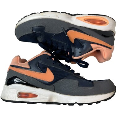 nike women's air max motion 2 shoes grey and peach