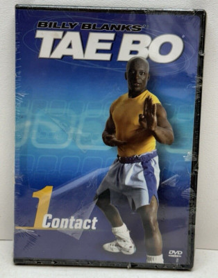 Billy Blanks Tae Bo 1 Contact Fitness System Speed Bag DVD, 2004 SEALED