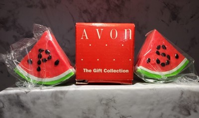 Avon Watermelon Salt Pepper Shakers