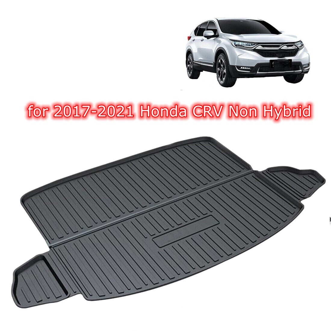 All Weather Trunk Mat Rear Cargo Liner Floor Mat For Honda CRV CR-V 2017-2022