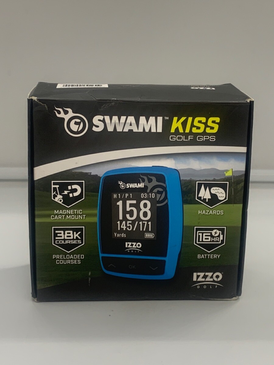 Izzo Golf Swami Kiss GPS Rangefinder Blue (AP1114928) eBay