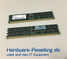 HP DDR1 RAM 4GB KIT 2X 2GB PC3200R ECC REG CL3 - 373030-951 od. -551 für XW9300