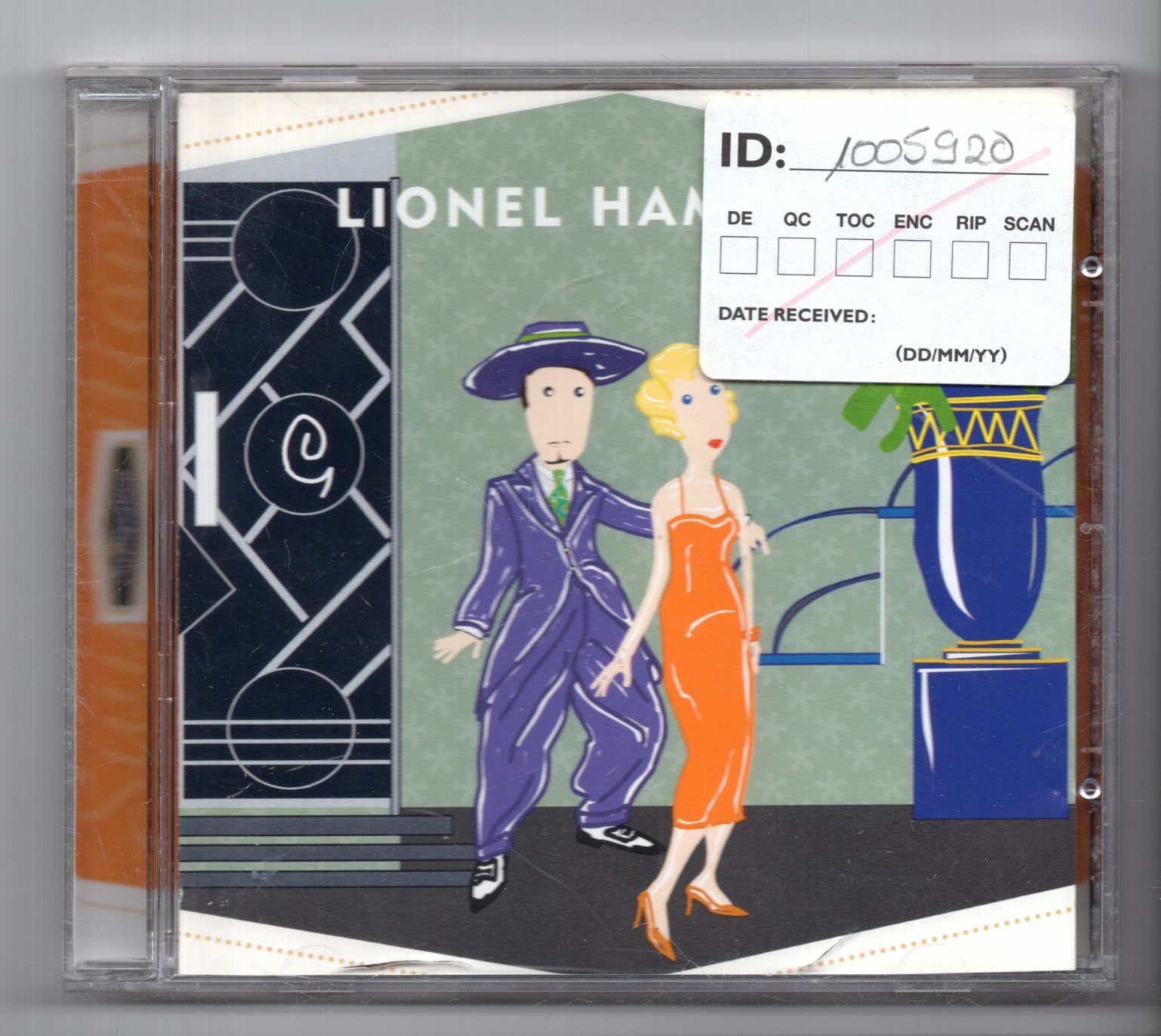 (JW513) Lionel Hampton, Swingsation - 1998 CD