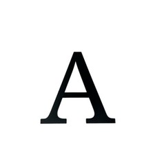 Alphabet Wall Sign Lettering - Decorative 3D Printed Home Sign - Personalize you