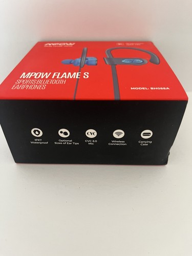 Mpow Flame Bezprzewodowe słuchawki Bluetooth Sportowy zestaw słuchawkowy HiFi Stereo Bass Słuchawki - Zdjęcie 4 z 4
