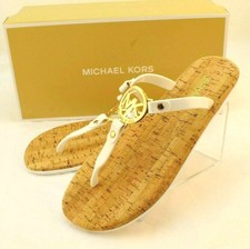 michael kors jelly cork sandals