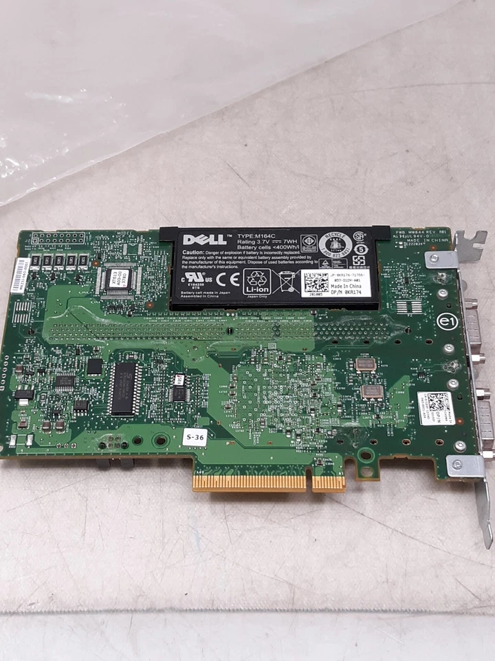 E2K-UCP-61 DELL POWEREDGE PERC 6/I SAS PCI-E RAID CONTROLLER - Image 4 of 4