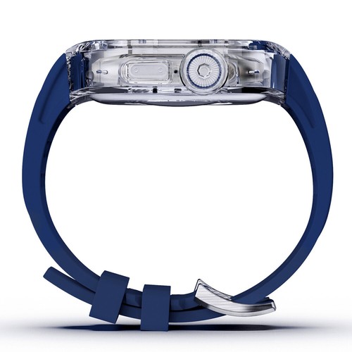 For Apple Watch Ultra 49mm Modification Mod Kit Transparent PC Case Band Strap - Picture 22 of 51