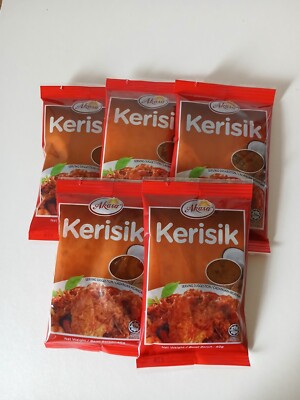 5 Pack X 40g Akasa Kerisik Kelapa / Toasted Coconut Paste for rendang