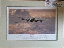 Limited Edition Aviation Double Mounted Print Outward Bound by Philip West 