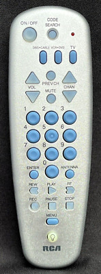 RCA RCU300TMS 3 Device Universal Remote Control For DBS/CABLE, VCR/DVD, TV