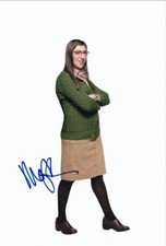 MAYIM BIALIK signed Autogramm 20x30cm BIG BANG in Person autograph COA