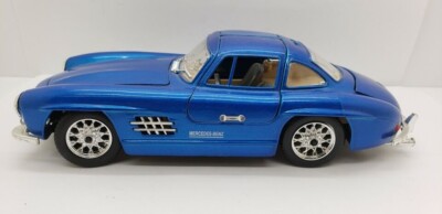 SUNNYSIDE 1954 MERCEDES BENZ 300SL BLUE 1:24 DIECAST MODEL CAR Pre