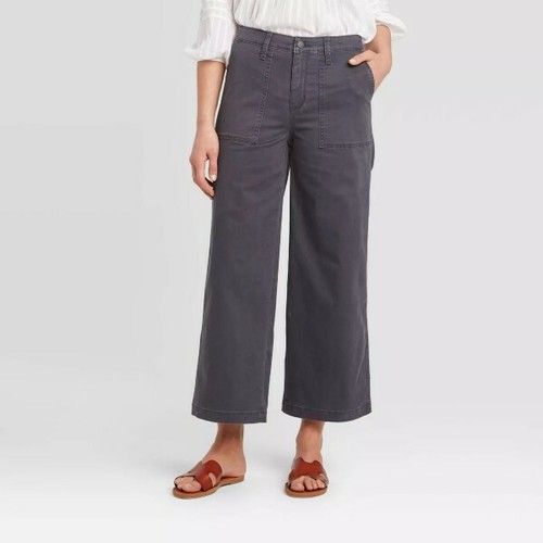 Women's High-Rise Wide Leg Cropped 