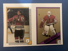 1988-89 O-pee-chee Stickers #006-135 Doug Wilson, Darren Pang RC
