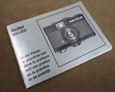 VINTAGE ROLLEI 35 LED MANUAL IN PRACTICAL USE BOOKLET DEFSH PRINTED IN SINGPORE