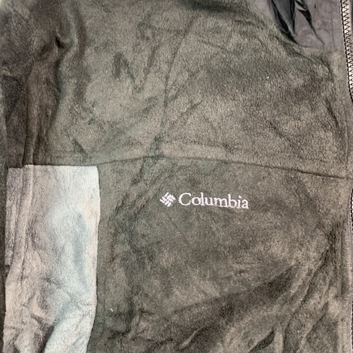 Columbia Mens Fleece Large Core Interchange Black And Grey Outdoors Gorpcore - Picture 2 of 8