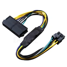 ATX 24pin to 8pin Power Supply Cable fit for DELL Optiplex 3020 7020 Adapter
