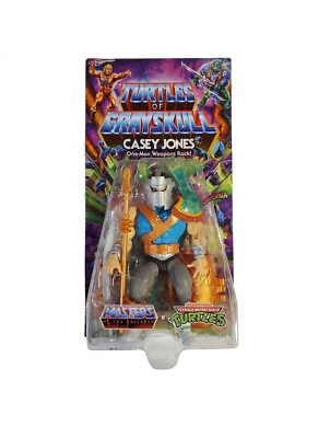 MASTERS OF THE UNIVERSE MOTU Origins Turtles of Grayskull Wave 3 Casey Jones Action Figure USA VERSION