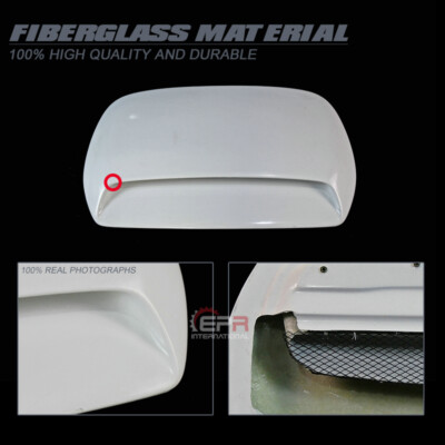 For Subaru Legacy 03-09 BP BL BH BE K2 Type FRP Unpainted Hood Scoop Vents Ducts