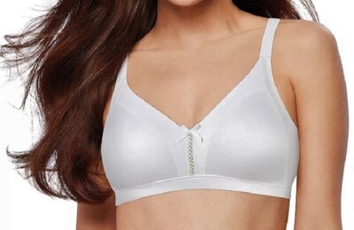 Bali  White Wirefree All Natural Cups Style #0044 - 34C - NEW