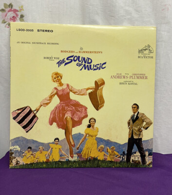 THE SOUND OF MUSIC ORIGINAL SOUNDTRACK STEREO LP JULIE ANDREWS