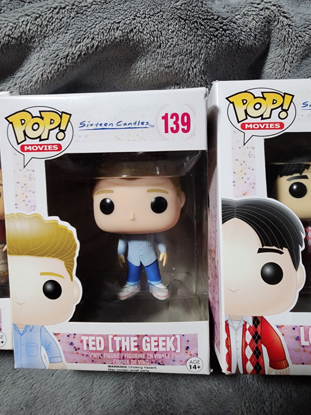 Sixteen Candles Funko Pop Collection Set Samantha Jake Ted Long Duck