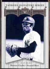 HORACE CLARKE 2003 Upper Deck Baseball Signature Series #36. YANKEES