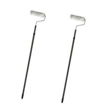 2 x Paint Roller 1.3m - 2.2m Extending Telescopic Long Reach Handle Painting