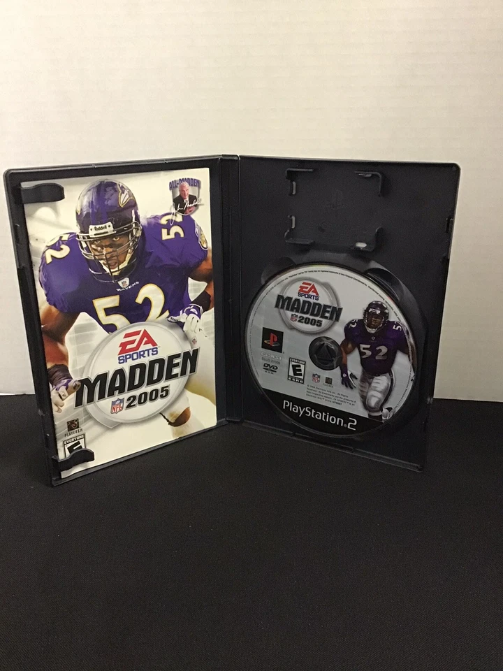 PS2 EA Sports Madden NFL 05,06,08 & 09 Playstation 2. (4 Games) Used. - Image 3 of 4