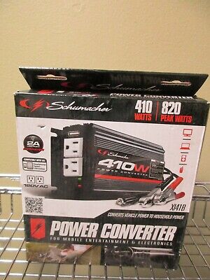 Schumacher 410w 820 Peak Watts Power Converter XI41b 26666709934 | eBay