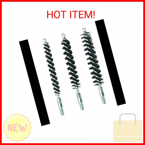 Tipton Nylon Bore Brush .17 Caliber 3 Pack with Durable Wire Core and Nylon Bris - Picture 2 of 2