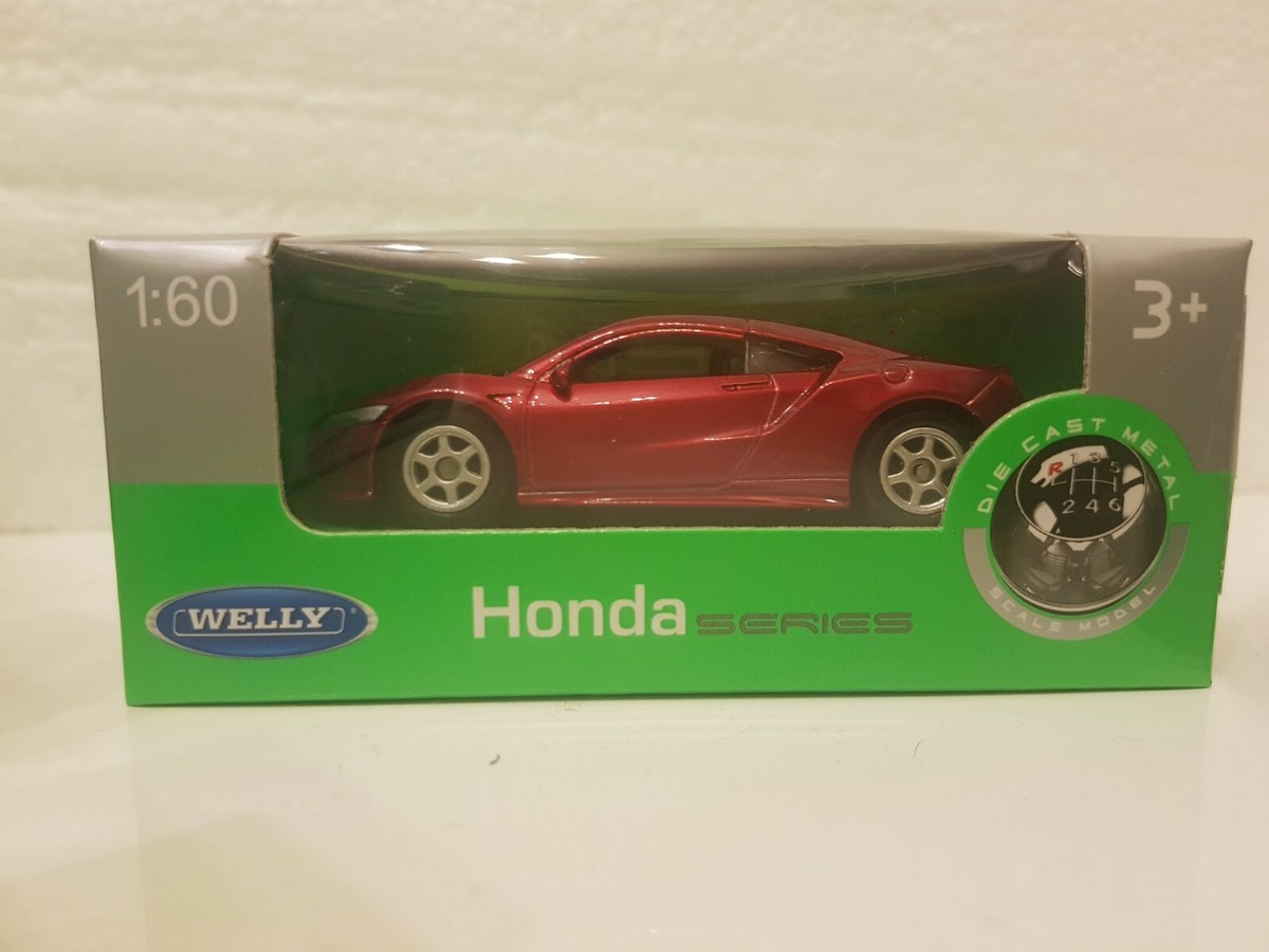 Welly NEX honda nsx red -1:60 1/60 diecast car Scale Model | eBay