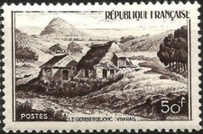 FRANCE 1949 MONT GERBIER de JONC   YT n° 843  neuf ★★  luxe (A)