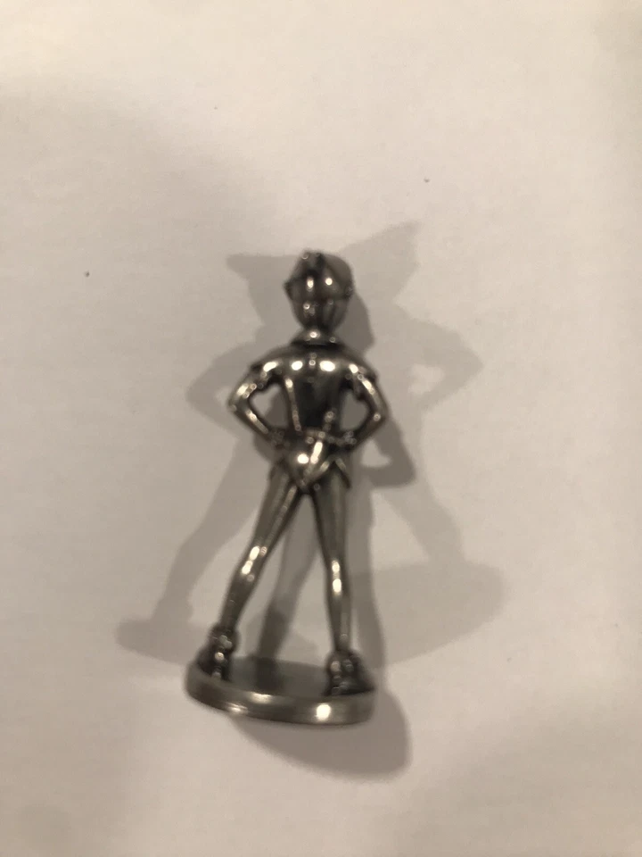 Monopoly Token Peter Pan Miniature Pewter Figurine - Image 3 of 3