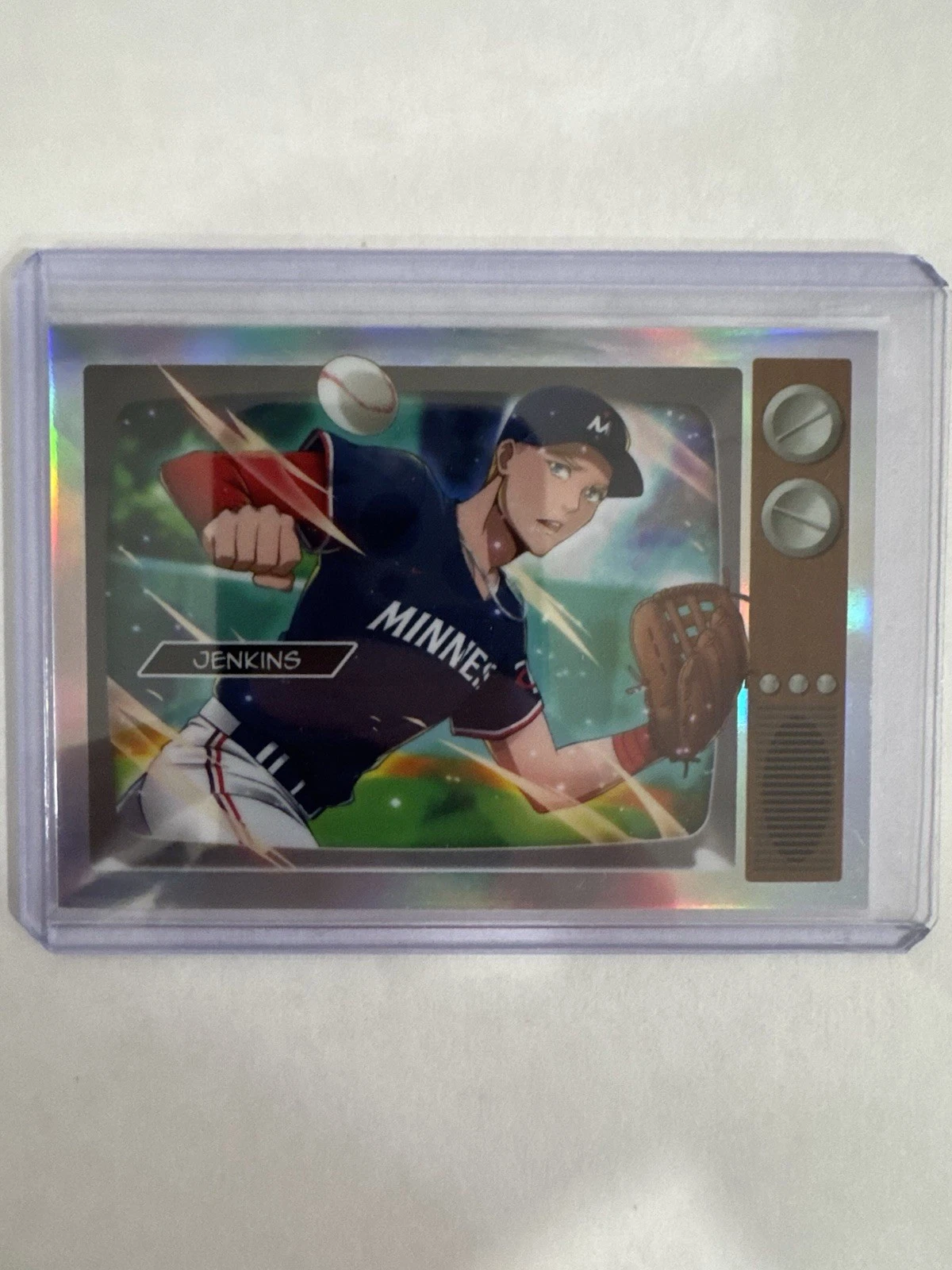 WALKER JENKINS 2025 BOWMAN BASEBALL #BA-11 ANIME REFRACTOR SP TWINS