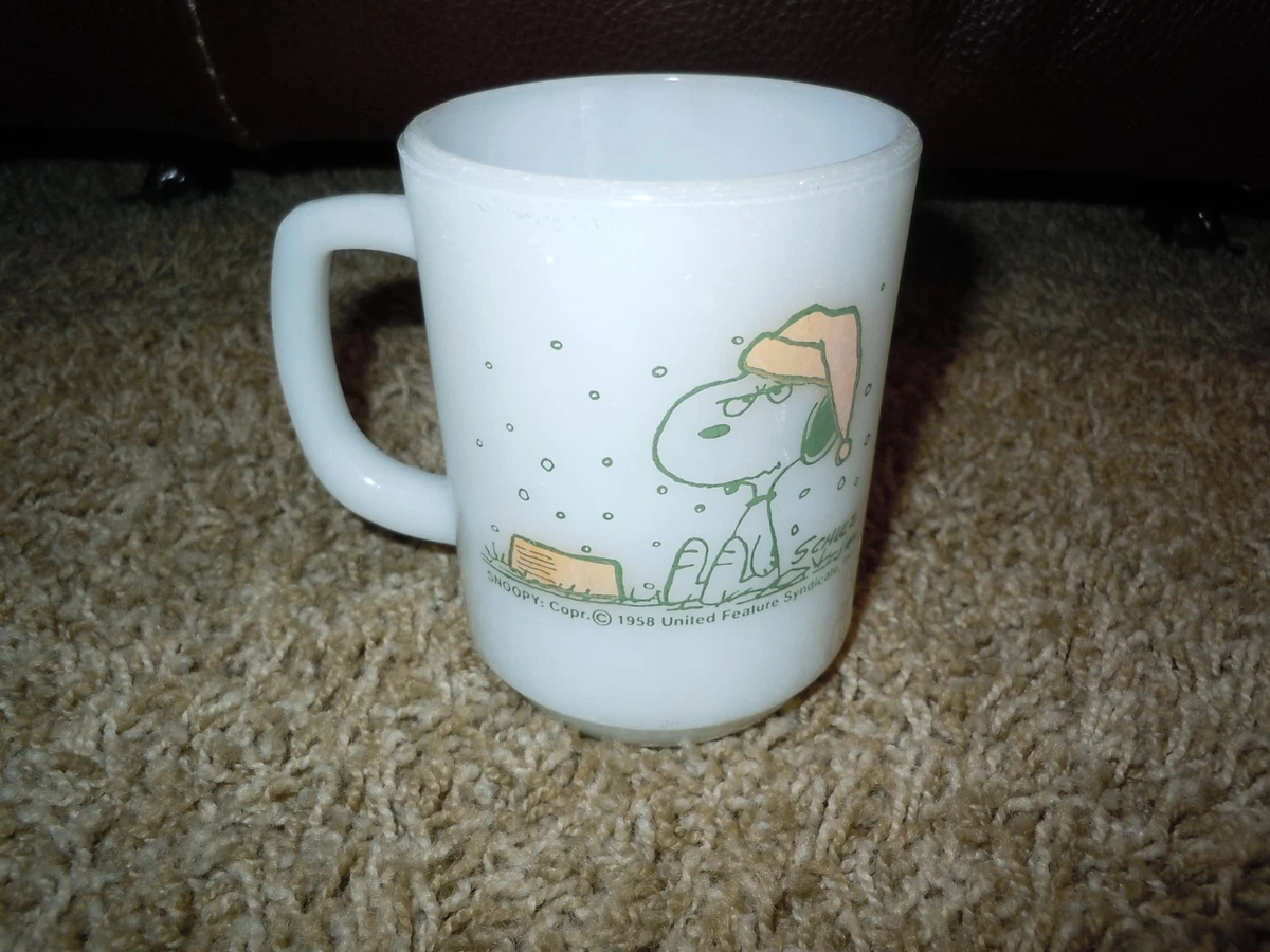 vintage fire king snoopy mug products for sale | eBay