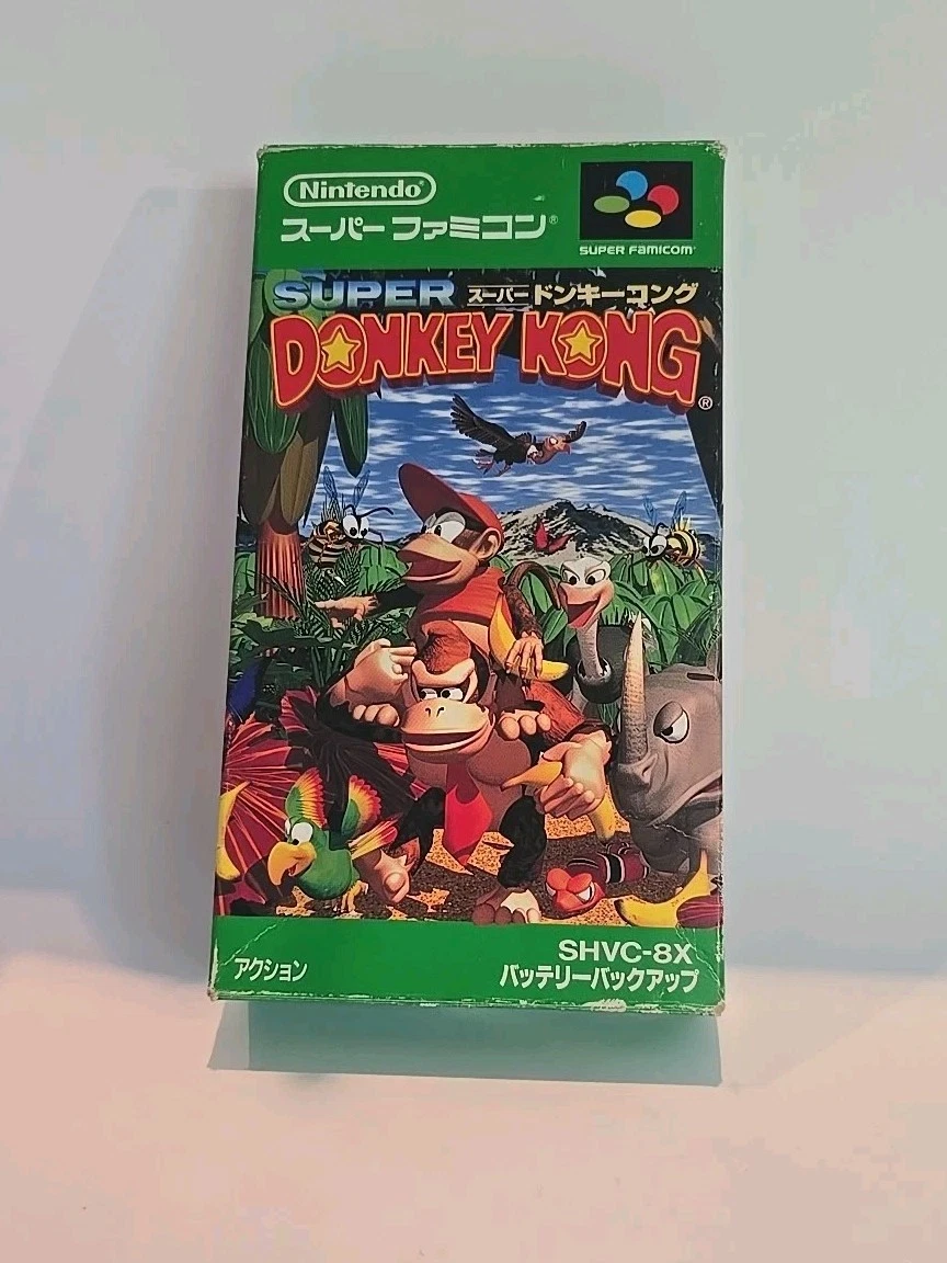 Super Donkey Kong Super Famicom/SNES JP GAME. for sale online | eBay