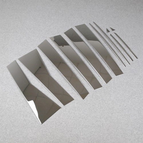 Fit for Subaru Forester 2025 Window Pillar Molding Cover Trim Silver - Picture 3 of 10