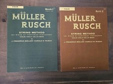 Muller-Rusch String Method Book 1 2 Violin