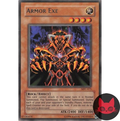 Yugioh Armor Exe MFC-075 Rare LP