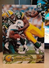 1998 FLEER ULTRA COMMEMORATIVE CARD REGGIE WHITE GREEN BAY PACKERS #R1