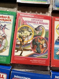 Vintage Retro intellivision games lot Preowned