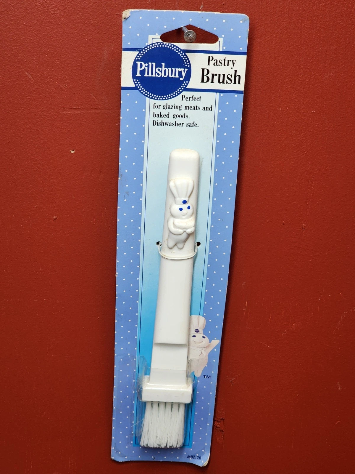 Pillsbury Pastry Brush Collectible Plastic Dishwasher Safe MPN 92120 White
Opens in a new window or