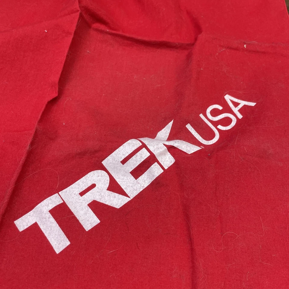 Bufanda de ciclismo roja vintage Trek EE. UU. Bandana Bontrager Gary Fisher Klein años 90 MTB Foto 4 de 4